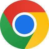 Bildet viser logoen til nettleseren Chrome