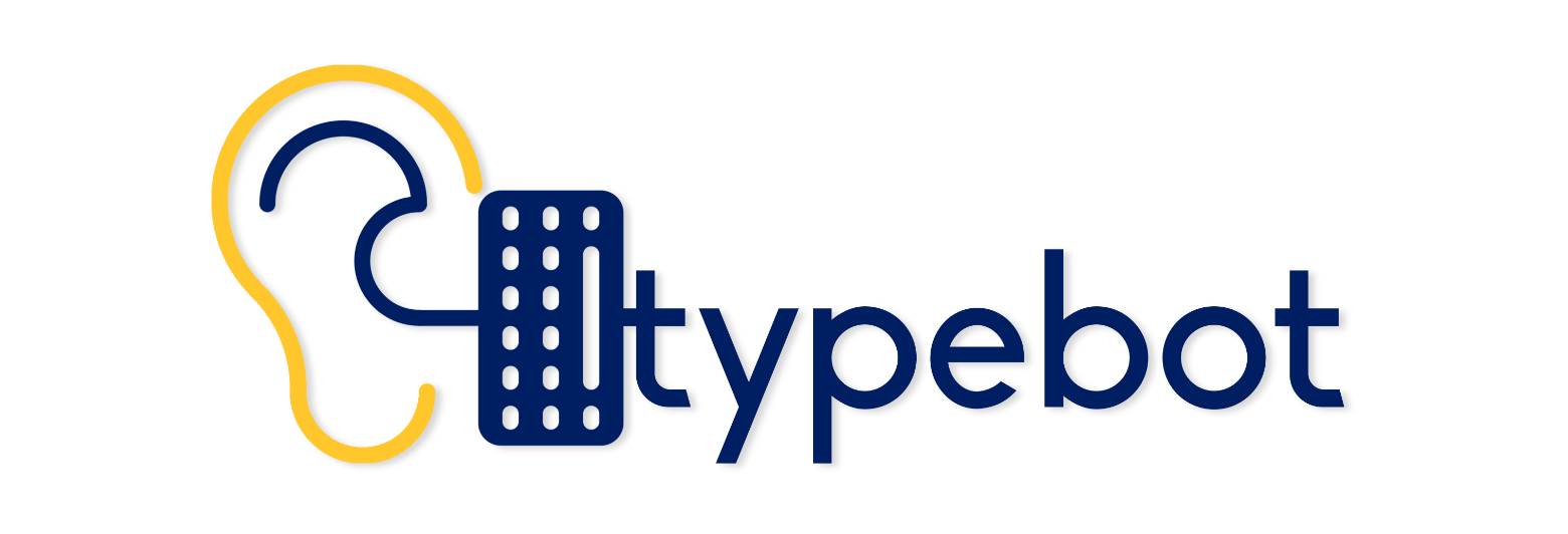 Logoen til prosjektet "Typebot"